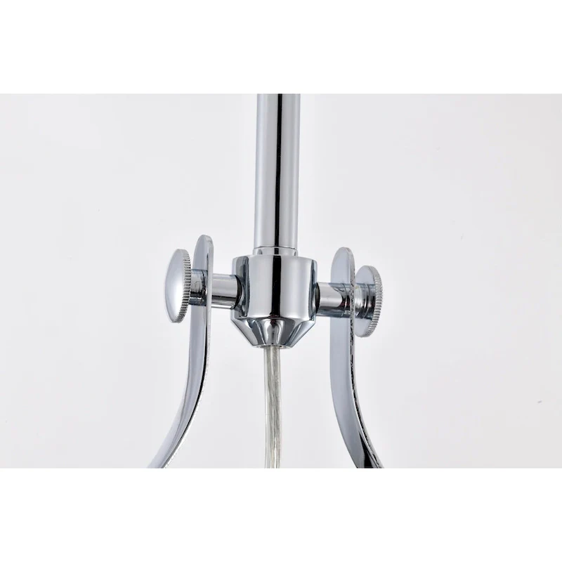 Didia 1-Light 13-Inch Chrome Dome Pendant