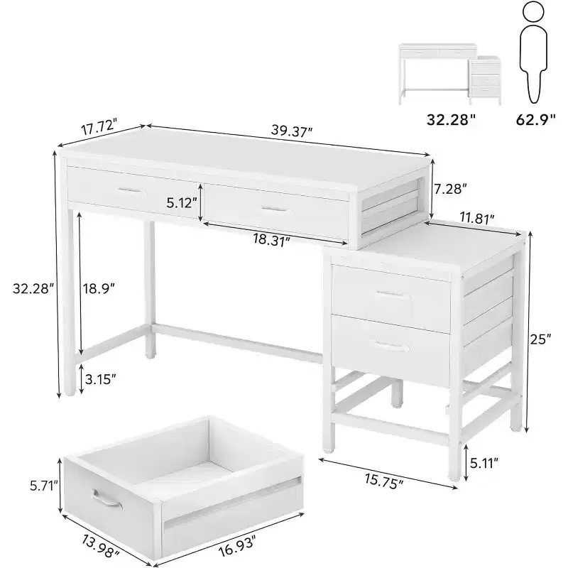 Tribesigns 51.18 Office Desk
