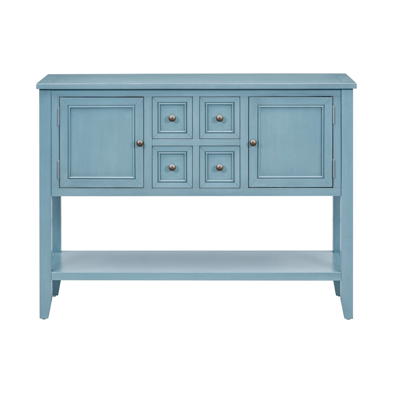 Buffet Sideboard Console Table with Bottom Shelf
