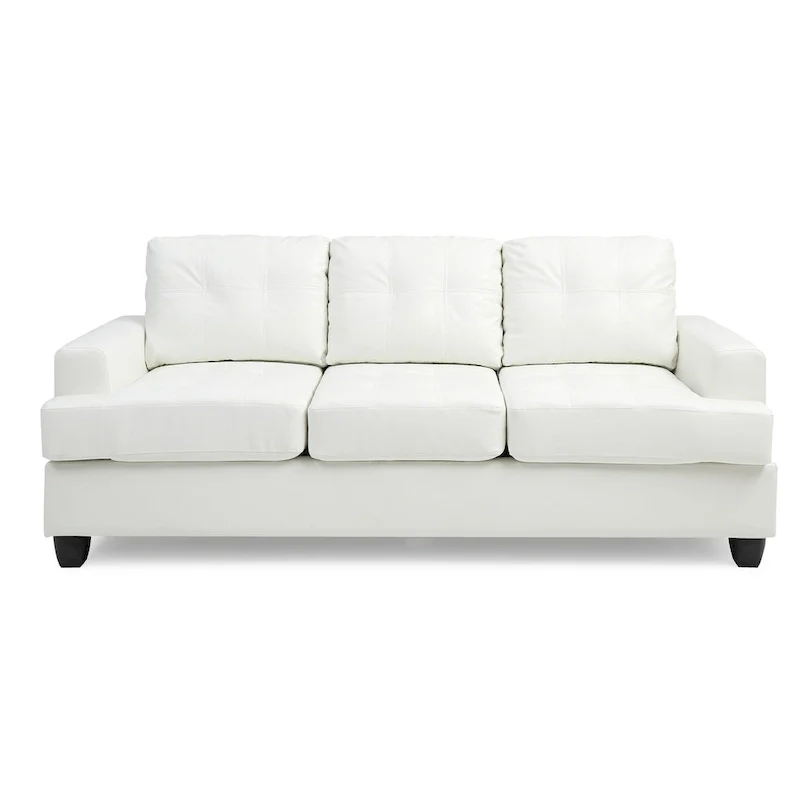 Sandridge Faux Leather Sofa