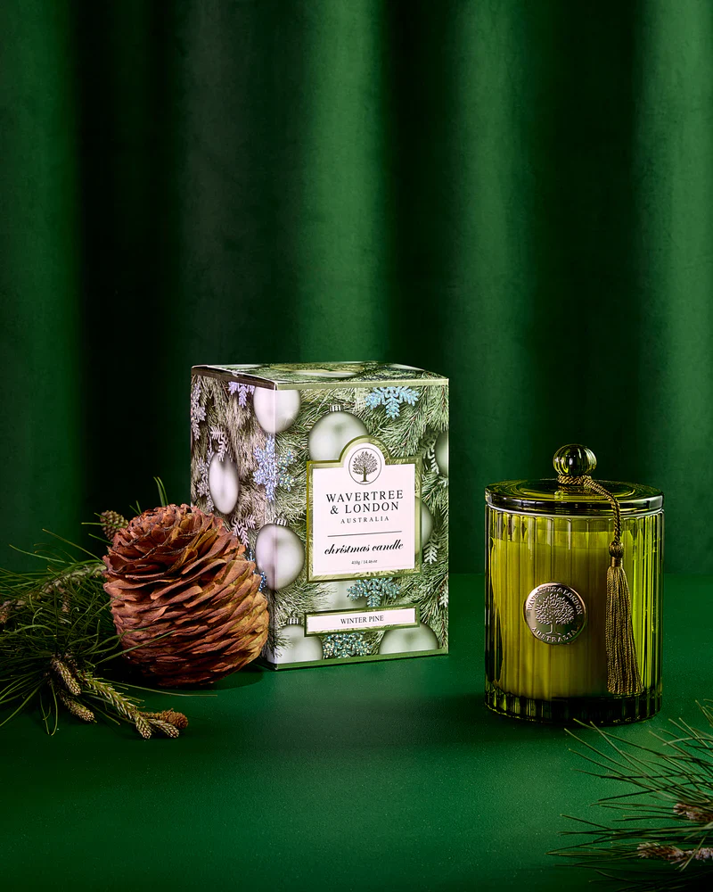Wavertree & London Candle Winter Pine 75 hours 410g