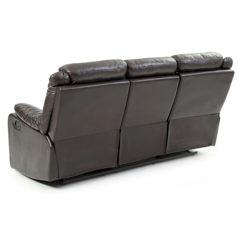Ward Faux Leather Double Reclining Sofa