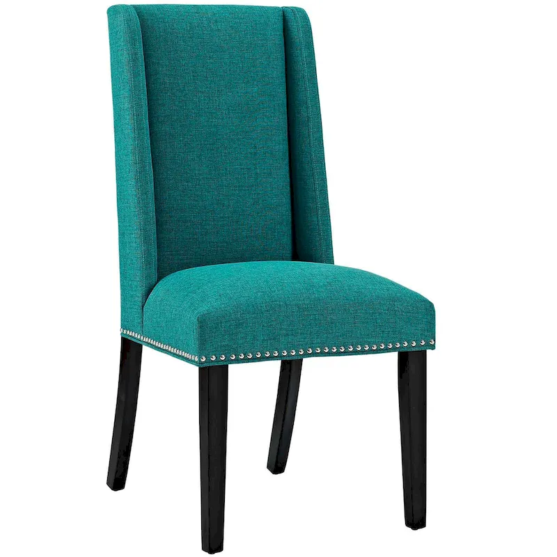 Fabric Upholstered Dining Chairs (Set of 2)