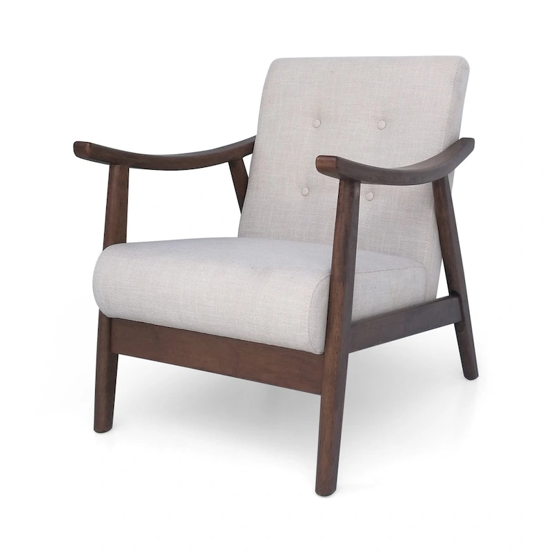 Chabani Mid-Century Modern Accent Chair by Christopher Knight Home
