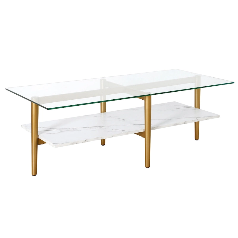 Otto Mid-Century Glam Coffee Table