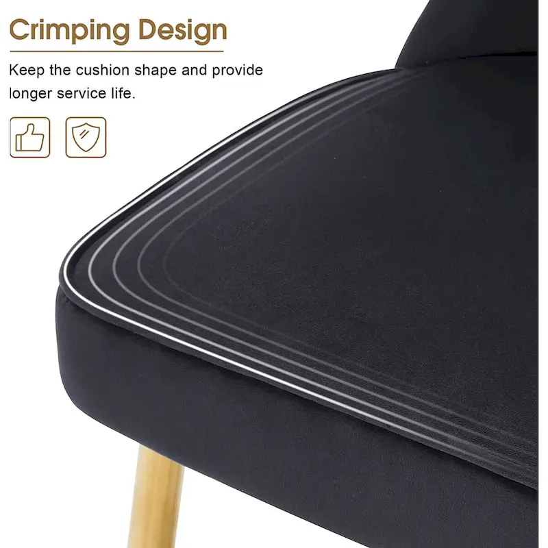 Tufted Button Back Room Chair Set of 2