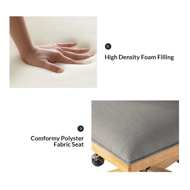 Calcutta Modern Rattan Back Task Chair with Solid Wood Legs by HULALA HOME