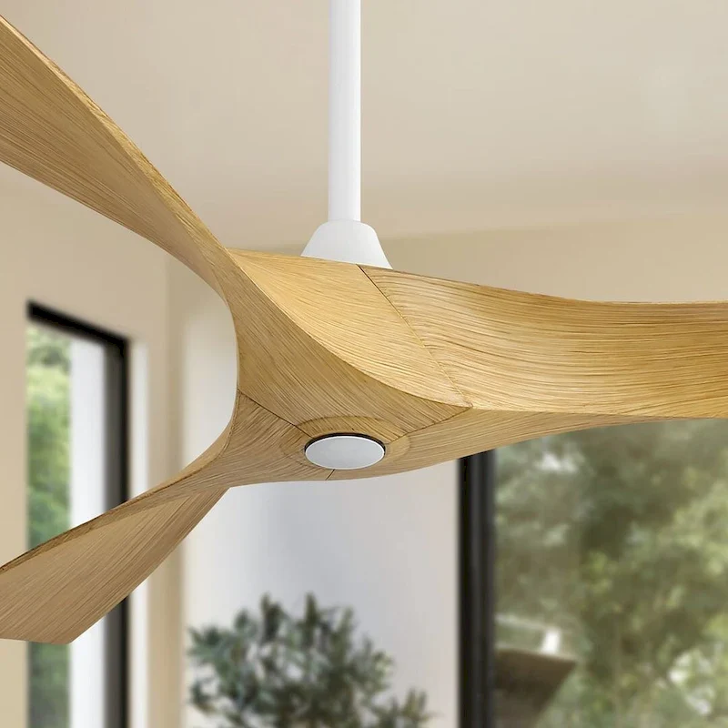 52  Wood Ceiling Fan with Remote Control