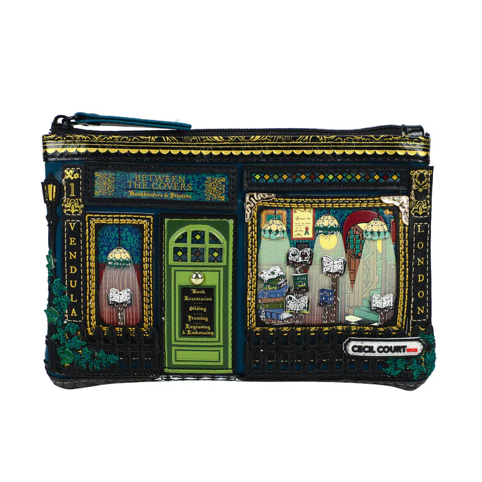 Vendula Between the Covers Bookbinders Zipper Coin Purse