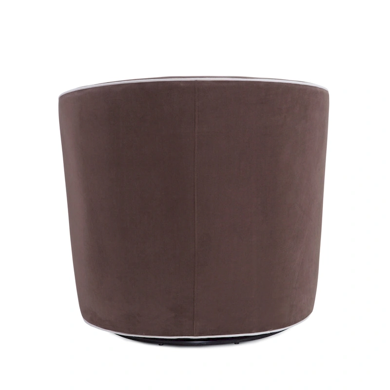 Kenton Barrel Style Swivel Chair by Greyson Living