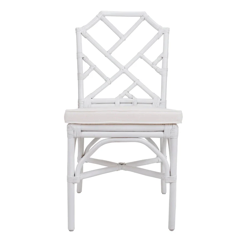 Kara Rattan Dining Side Chair, (Set of 2)