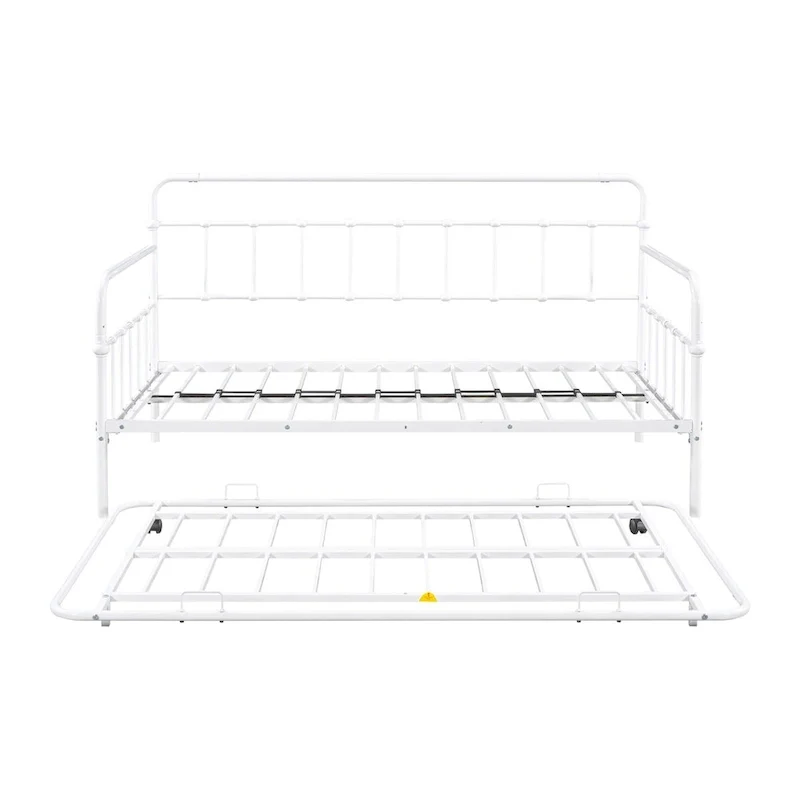 Metal Frame Daybed with trundle