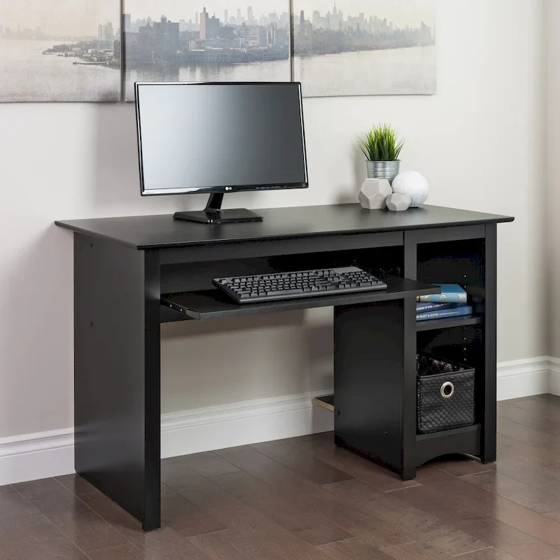 Broadway Black Computer Desk