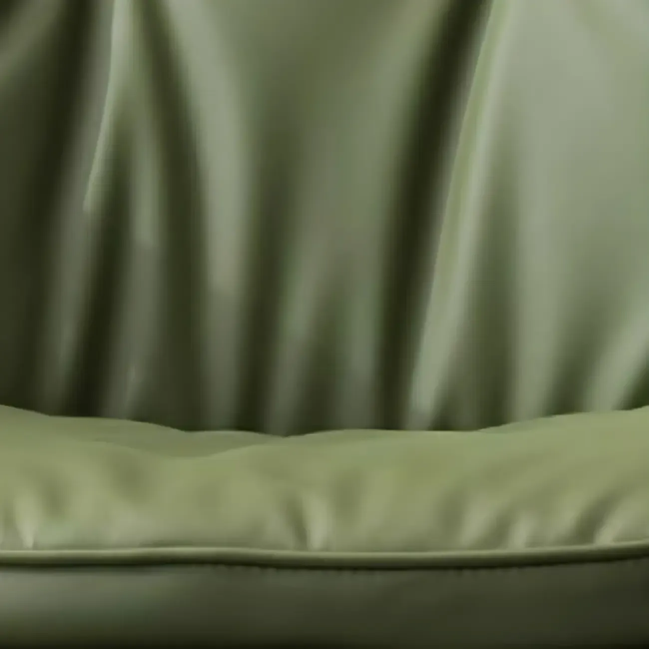 Gold Base Tufted Leather Adjustable Office Chair