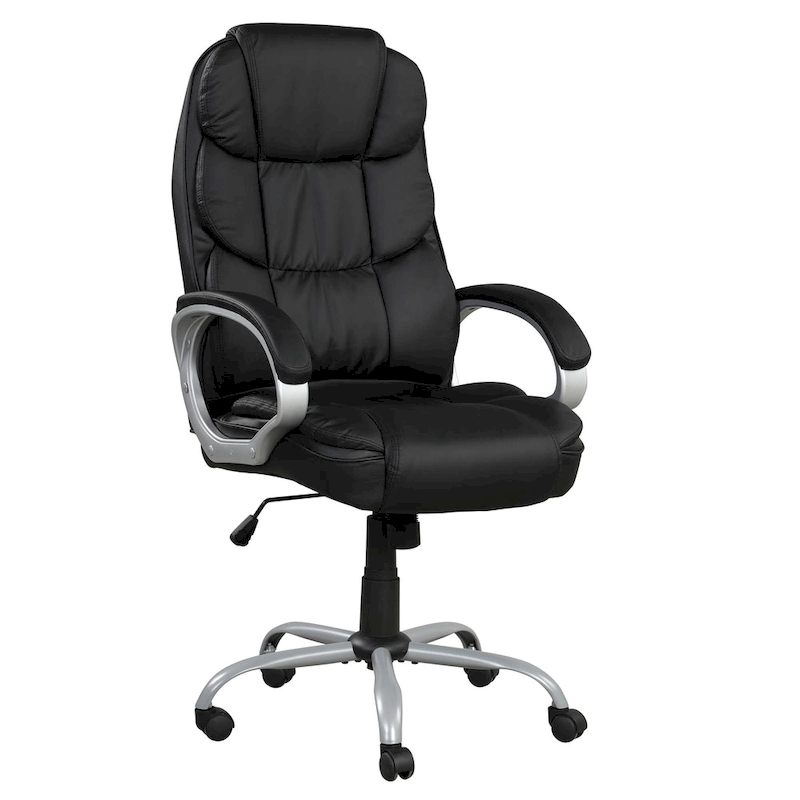Sealy Kronos Mid-Back Ergonomic Swivel Office Chair with Padded Armrests