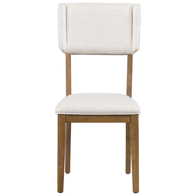 5-Piece Wooden Dining Table Set with 59  Rectangular Table & 4 Chairs