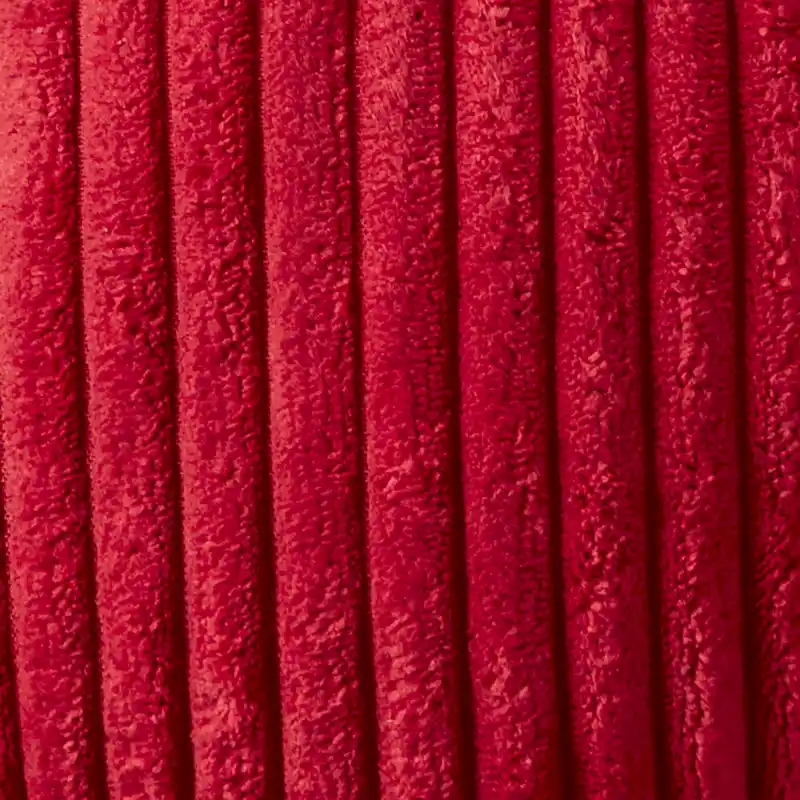 Sweet Home Collection 2 Piece Velvet Ribbed Non Slip Rocking Chair Cushion Sets