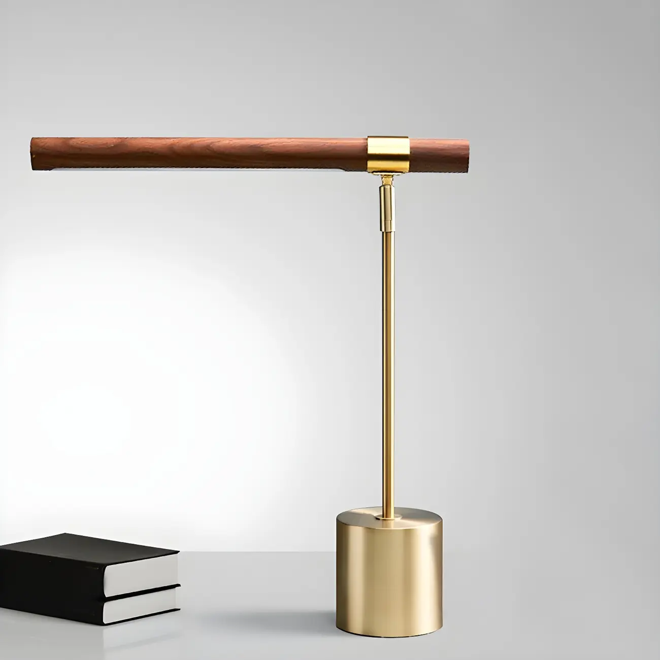 Bedside Modern Linear Gold LED Acrylic Table Lamp Dimmable