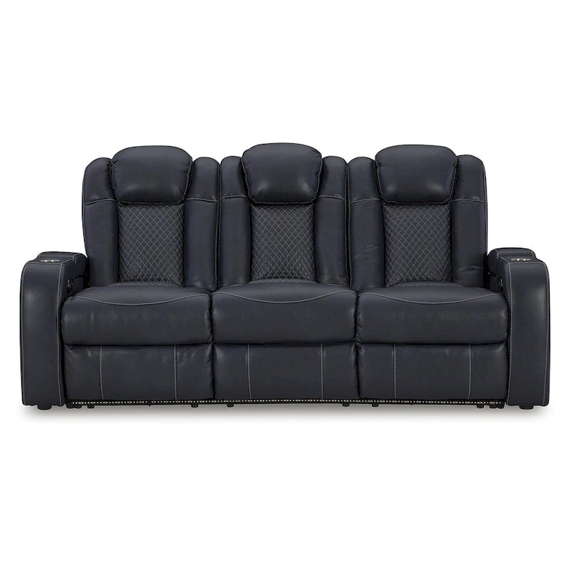 Signature Design by Ashley Fyne-Dyme Power Reclining Sofa - 85 W x 43 D x 43 H