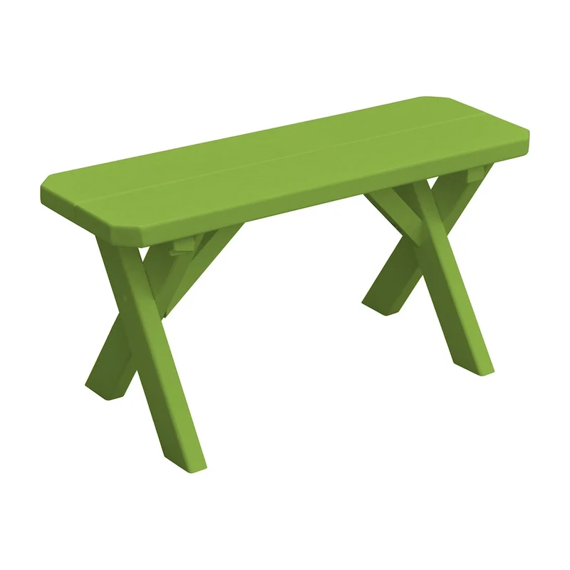 Pine 3' Crossleg Bench