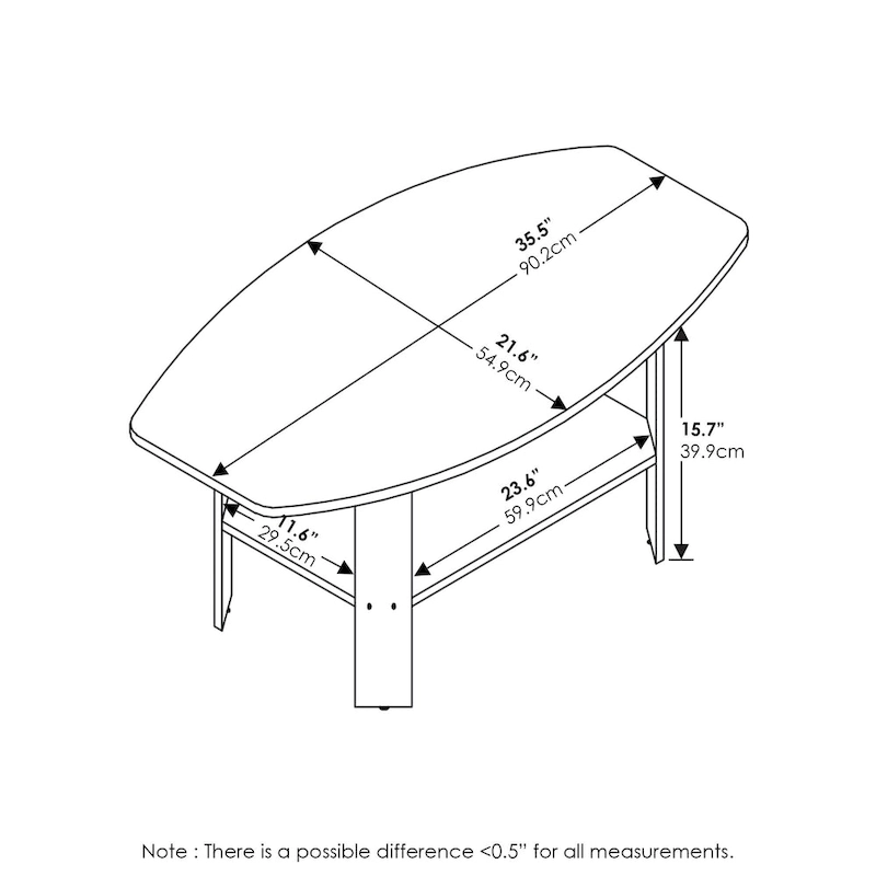 Furinno Simple Design Coffee Table