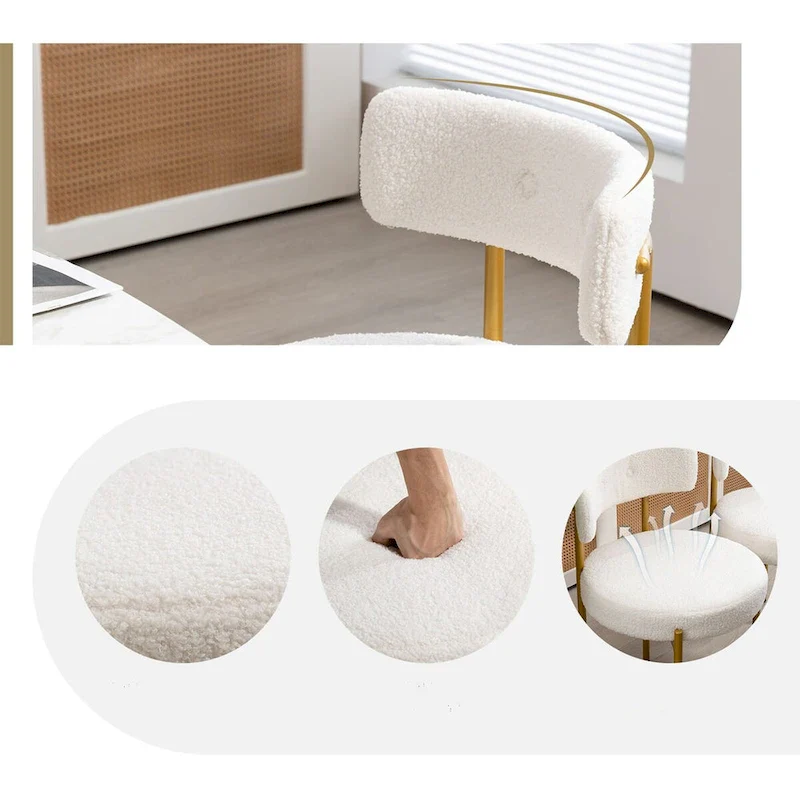 AVAWING Dining Chairs Mid-Century Modern Kitchen Chairs Set of 4