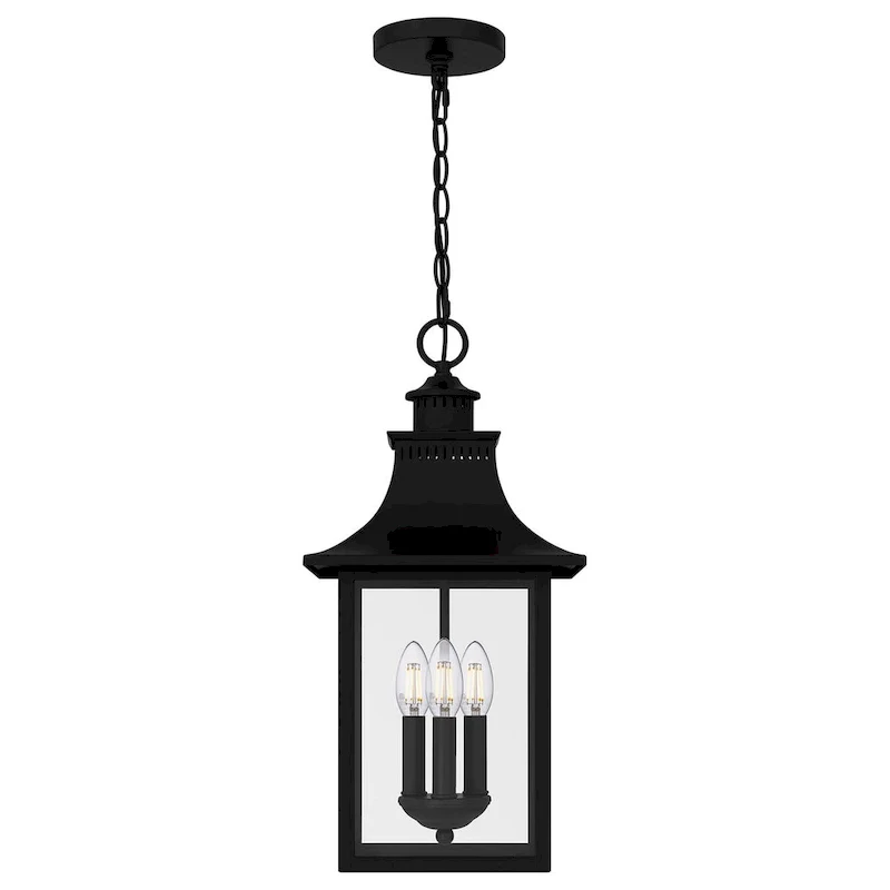 Chancellor 3-Light Mystic Black Mini Pendant Light