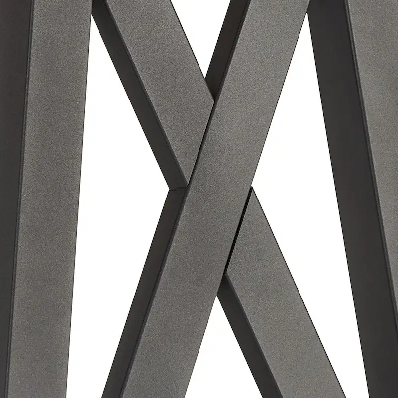 Bryson Rustic X-Base Sofa Entryway Table by iNSPIRE Q Classic