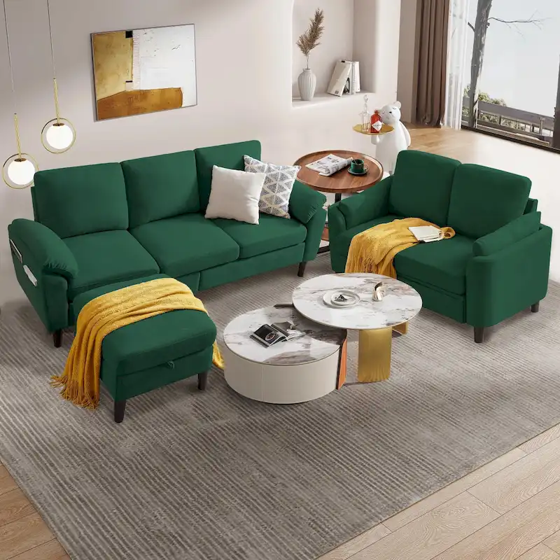 3 Piece Living Room Sets
