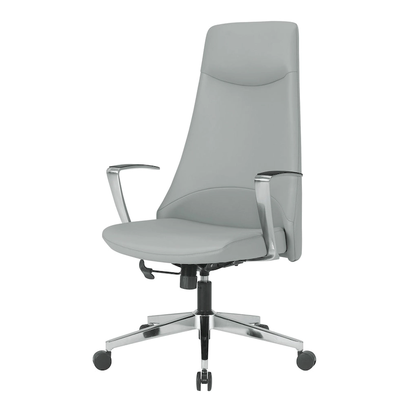 High Back Office Chair with Antimicrobial Fabric