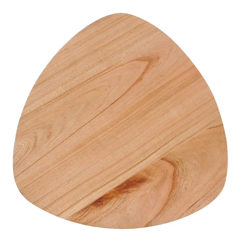 Mid-Century Wood End Table - 20 L x 20 W x 22.75H