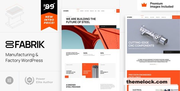 Fabrik v26 - Manufacturing & Factory WordPress