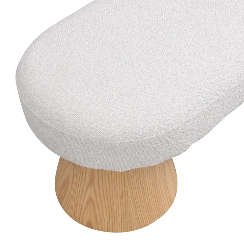 Christopher Knight Home - Benjamin Upholstered Dining Bench, Versatile Entryway & Bedroom Seating with Sturdy Wood Legs