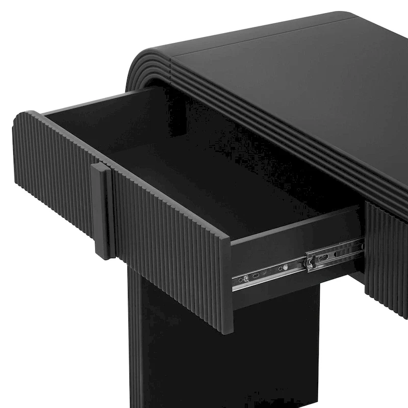 Unique Modern Rounded Silhouette Console Table