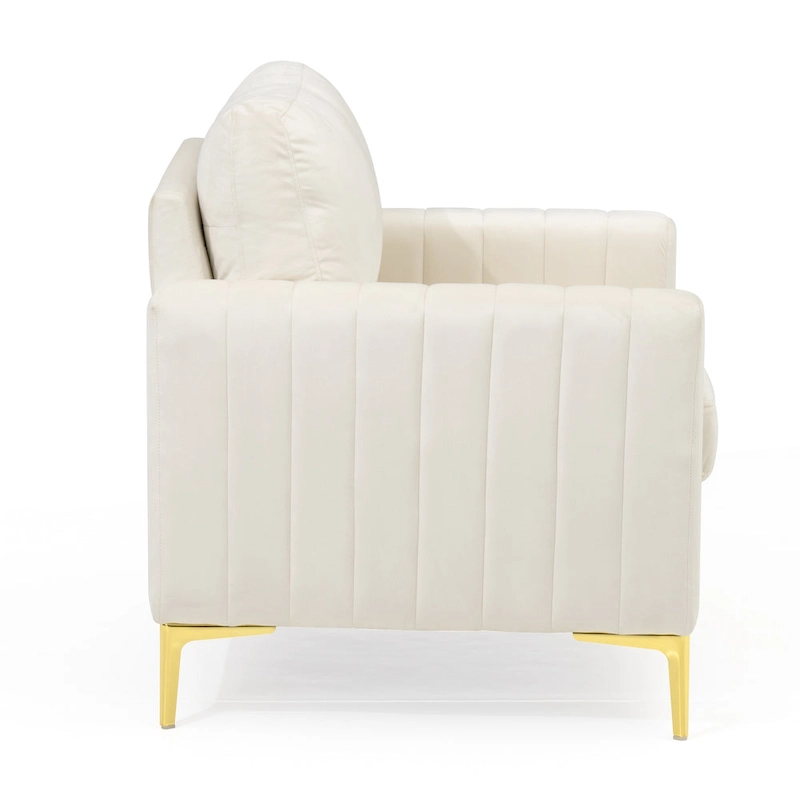 Pellebant Modern Upholstered Accent Armchair Club Chair