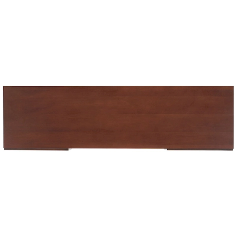 SAFAVIEH Cristen 1 Shelf Rattan Media Stand - 54 W x 15 D x 22 H - 54Wx15Dx22H