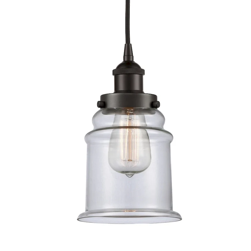 Innovations Lighting 616-1PH-11-6 Canton Pendant Canton 6  Wide Mini