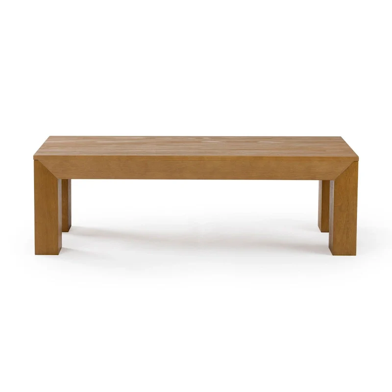 Plank and Beam Modern Rectangular Coffee Table - 48 x 24