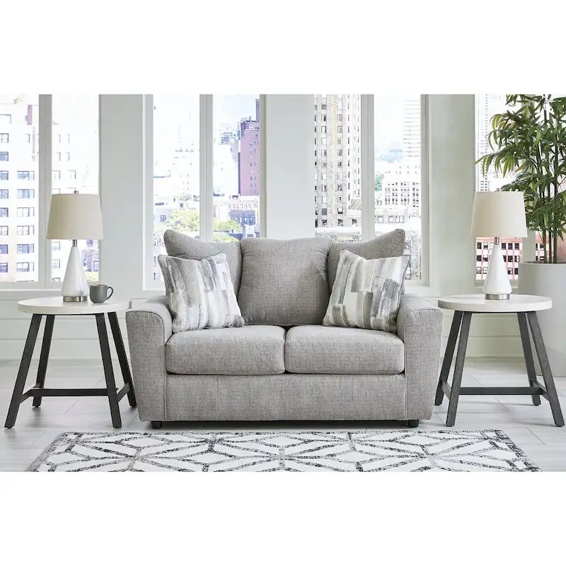 Gray 2-Piece Upholstery Package - 86 W x 38 D x 39 H