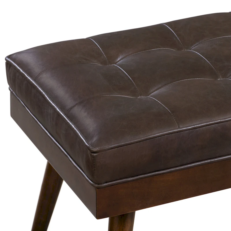 Poly & Bark Luca Bench - Full Grain Genuine Italian Leather