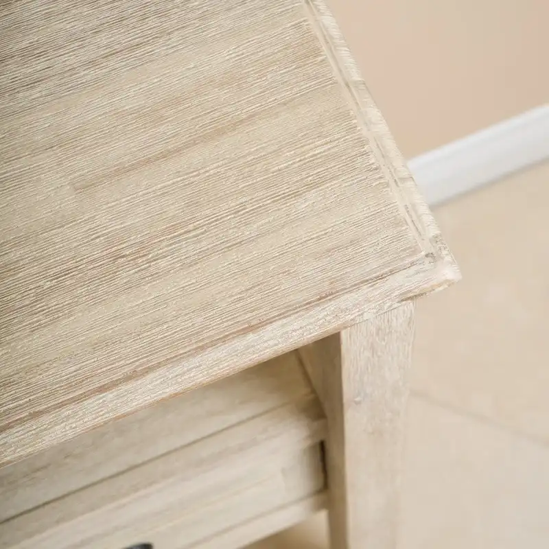 Grant Acacia Wood Accent Table by