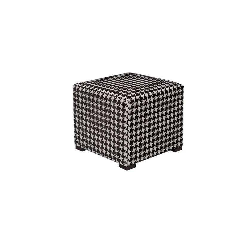 Merton Transtional Square Button Tufted Ottoman