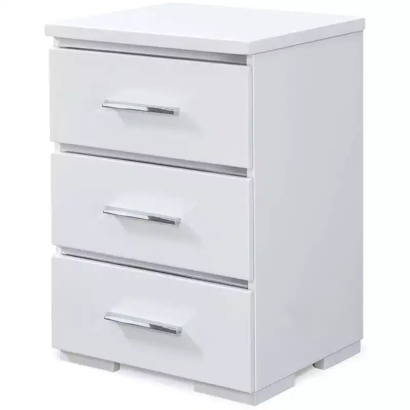 Belmont 3 Drawer Nightstand - Finch