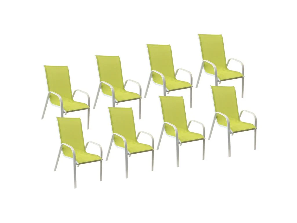 Lot Chaises Logidoux - Vert