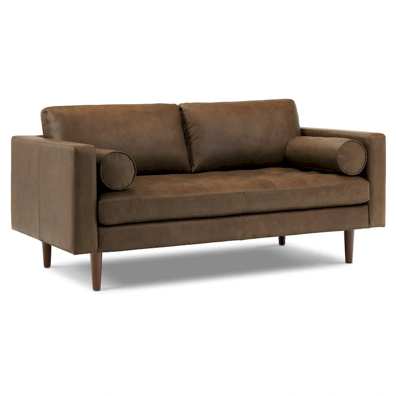 72 Apartment Sofa - Full Grain Genuine Italian Leather