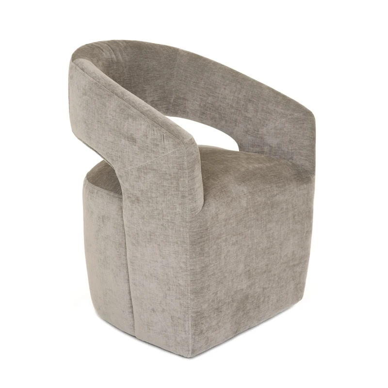 Modrest Angie Modern Grey Fabric Dining Chair