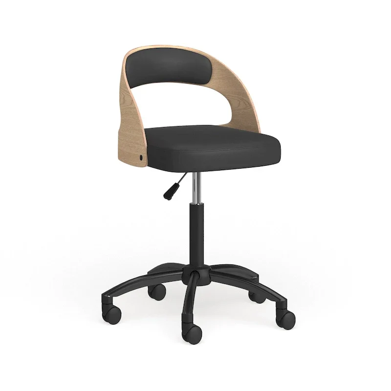 Low Back Office Chair with Padded Seat