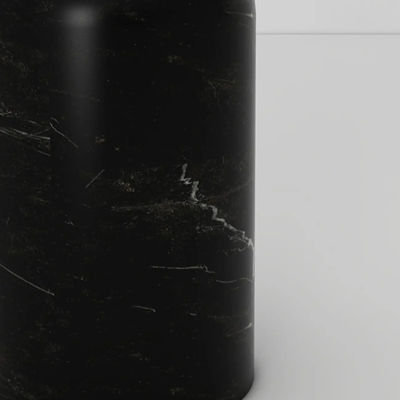 Elegant Plug-In Globe Stone and Glass LED Table Lamp