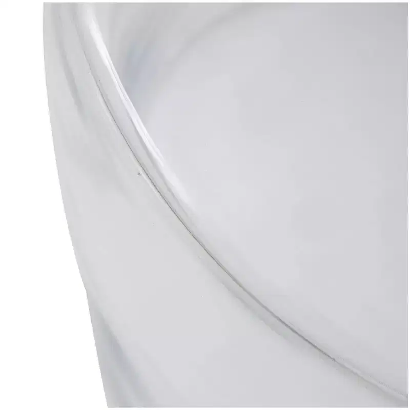 Olivia & May Glass Modern Accent Table