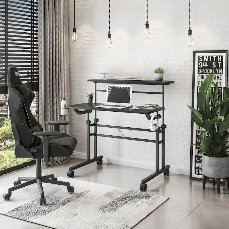 Mobile Desk (Adjustable Height)